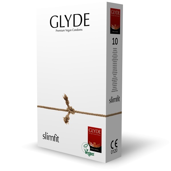 Preservativi vegani Glyde Ultra Slimfit, confezione da 10 | Salute | Superdrug