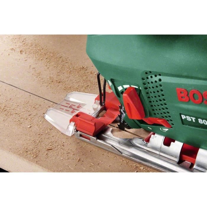 Sierra de calar BOSCH PST 800 PEL - 530 W - para cortes rectos o curvos de hasta 8 cm en madera