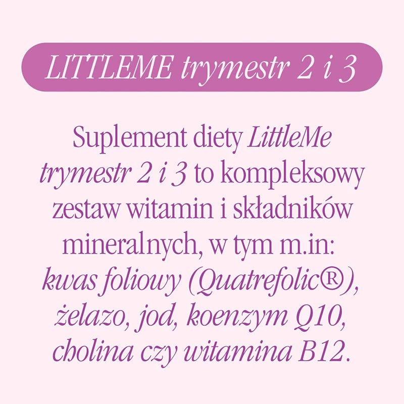 „Health Labs Care LittleMe“ maisto papildų kapsulės nėščiosioms, skirtos 2 ir 3 trimestrams