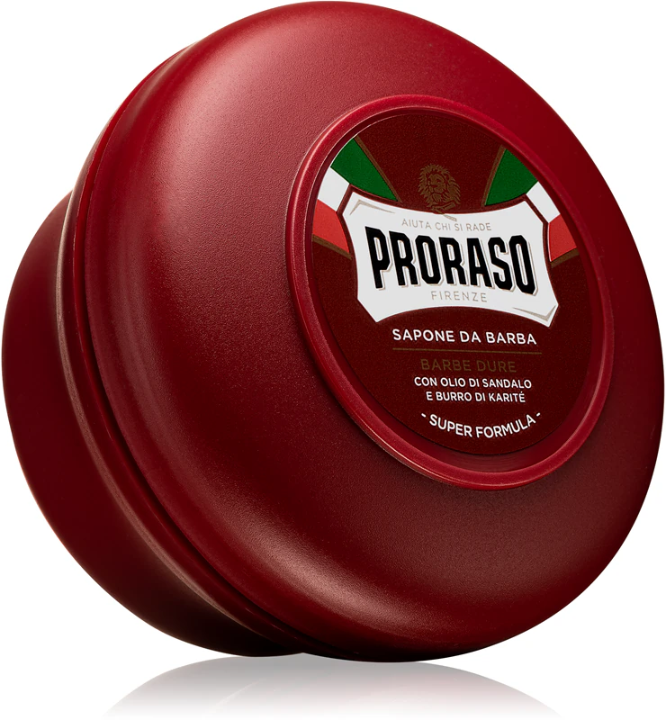 Sabonete de barbear Proraso para barbas grossas