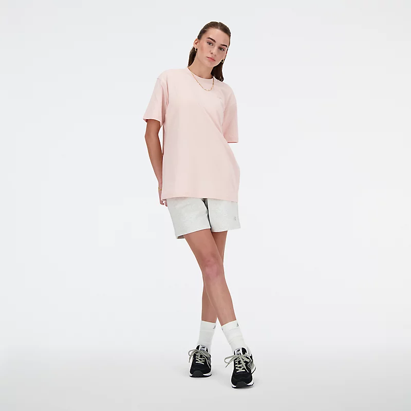 Sportshorts aus Frottee für Damen - ASH HEATHER