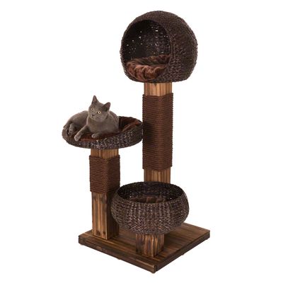 Scorched Wood Cat Tree