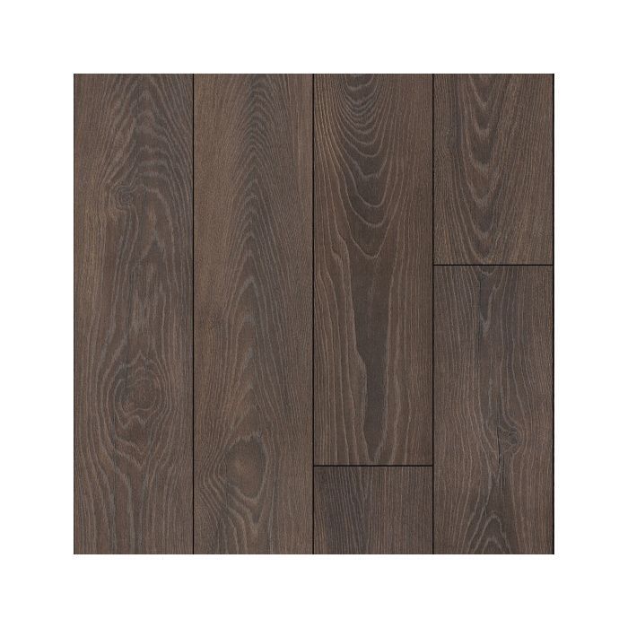 Suelo laminado - Cocina y baño - Lamas anchas - Roble cacao - Paquete de 1.507 m²
