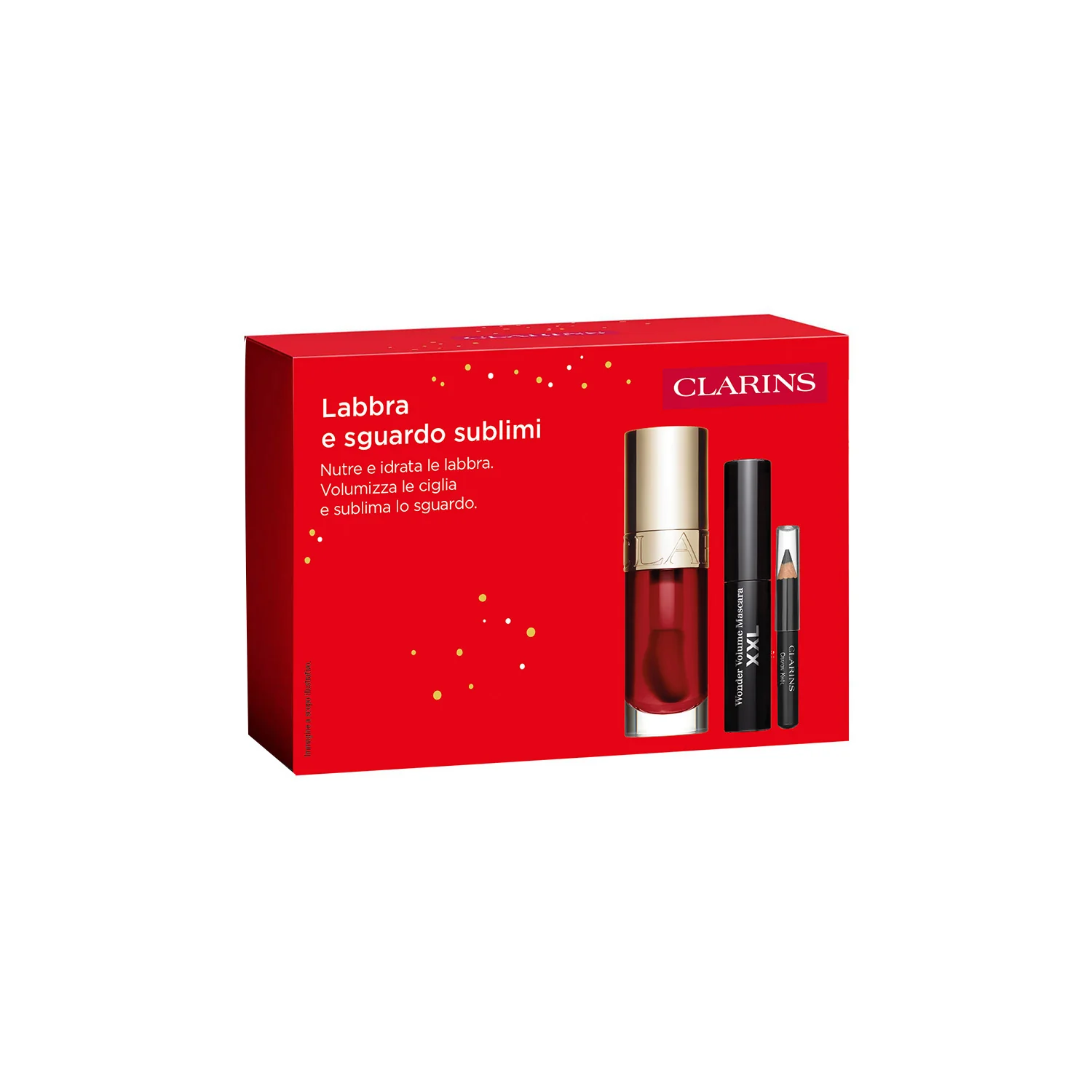Occhi COFANETTO Make-up: Lip Oil, Mascara Wonder Volume XXL e Crayon Khôl - Cofanetto Make Up, Gloss, Mascara, Matita occhi