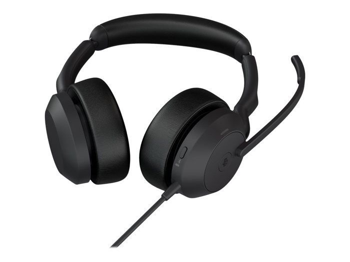 Casque - JABRA - Evolve2 50 - USB Type-A - Suppression de bruit active - Confort optimal