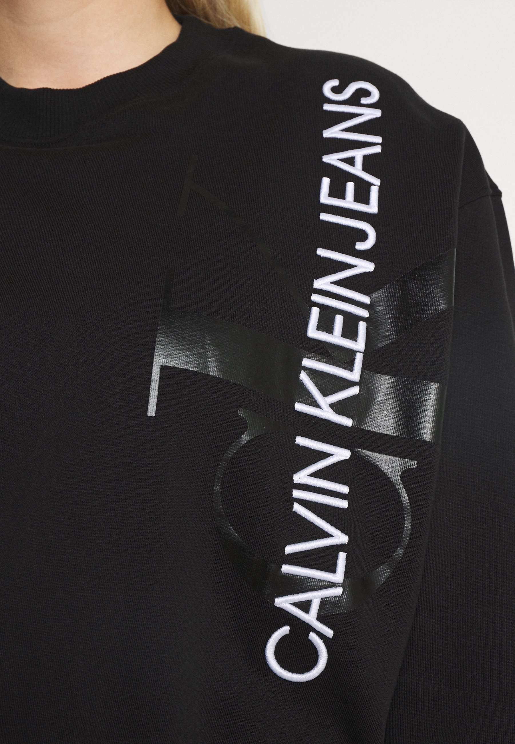 Calvin Klein Jeans Plus Sweatshirt – schwarz