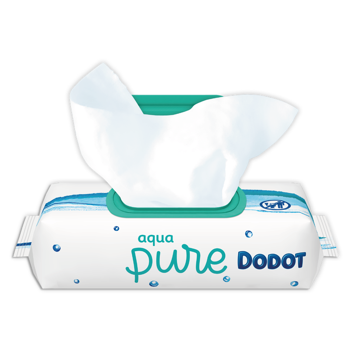 Aqua Pure vådservietter | 48 stk.