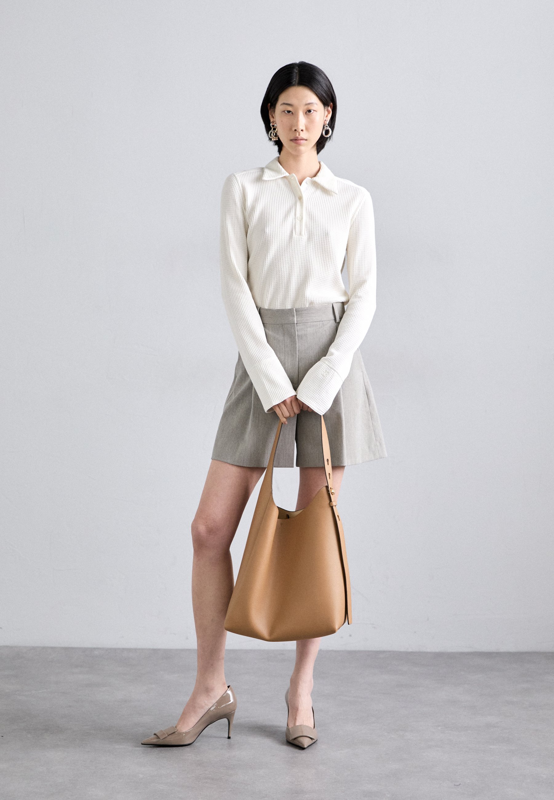 Tory Burch ROMY HOBO - Tragetasche - Tiramisu