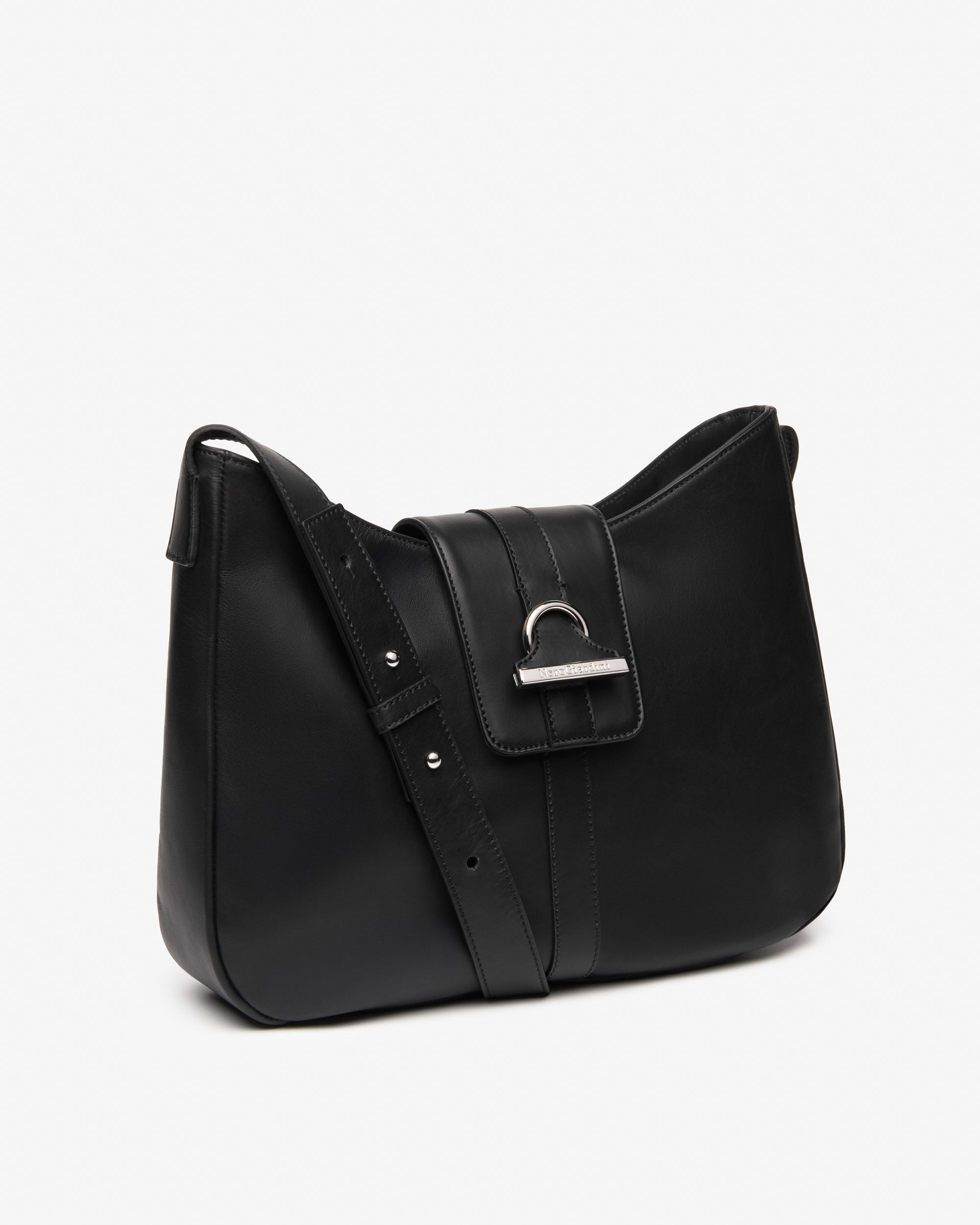  Hobo-Tasche aus Leder für Damen