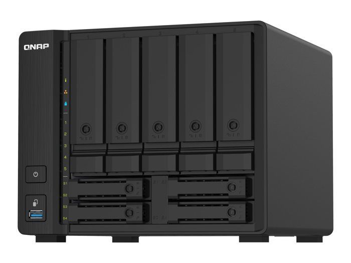Server di storage NAS - QNAP - TS-932PX-4G - 9 alloggiamenti - 4 GB di RAM - 10 GbE SFP+