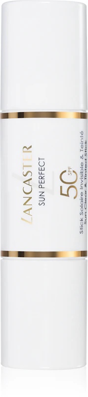 Lancaster Sun Perfect Clear & Tinted Stick SPF50 večnamenski puder v stiku SPF 50