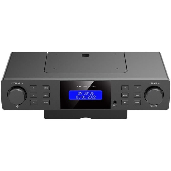 Kitchen Radio - VR Radio - DOR-130 - DAB+/FM - Alarm Clock - LED Light - Kitchen Timer