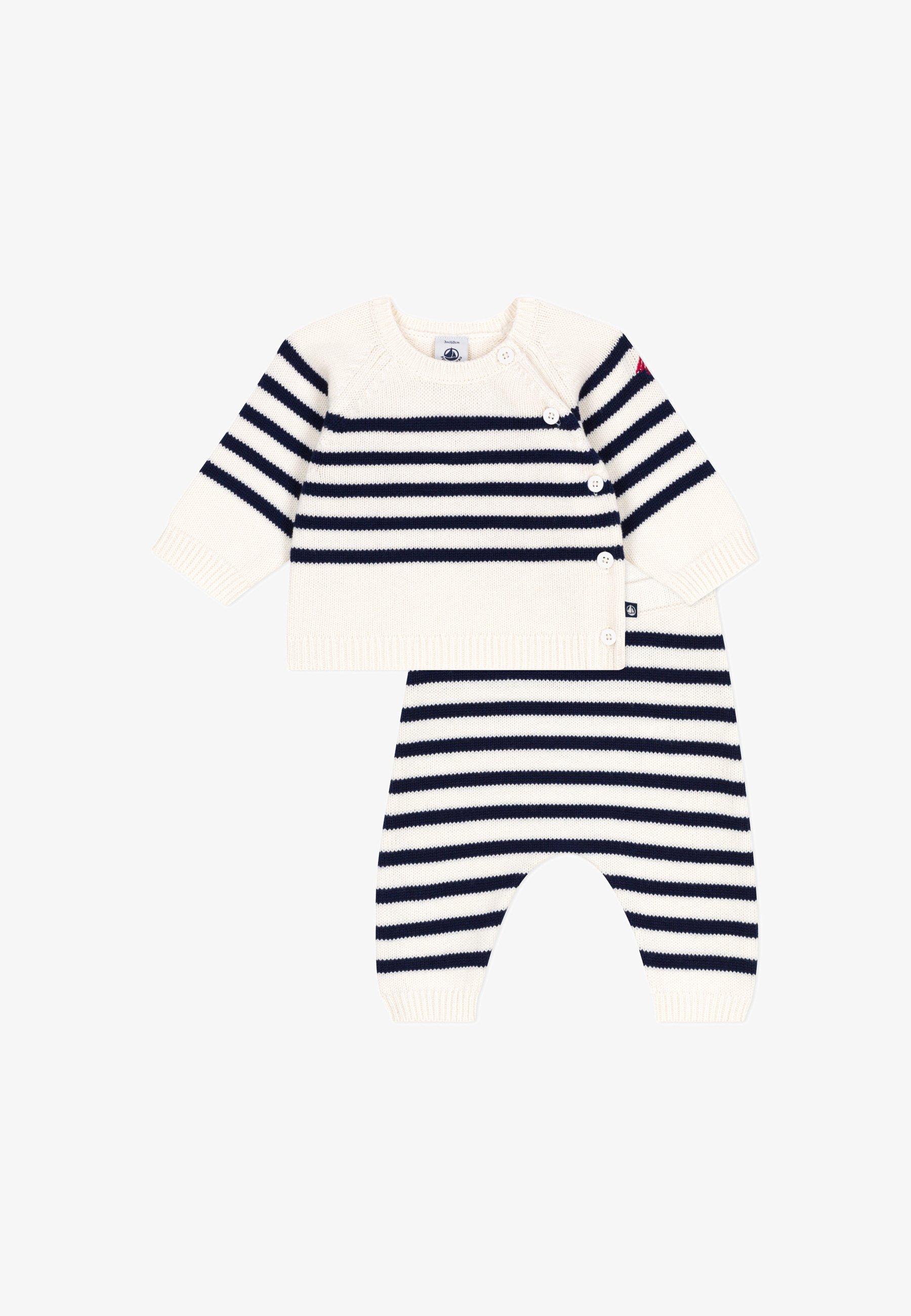 Petit Bateau SET UNISEX - Broek - marshmallow