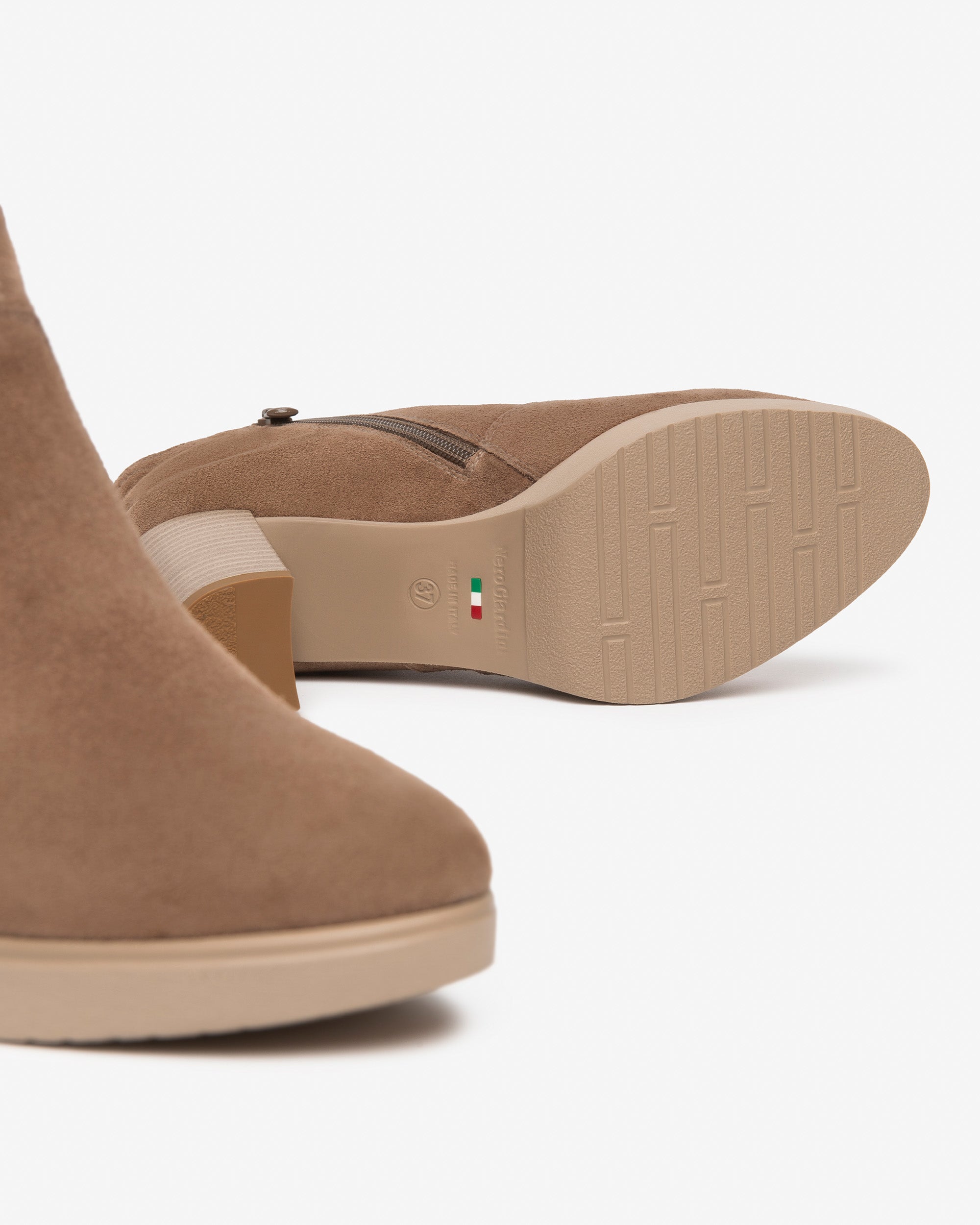  Damen-Wildlederstiefeletten