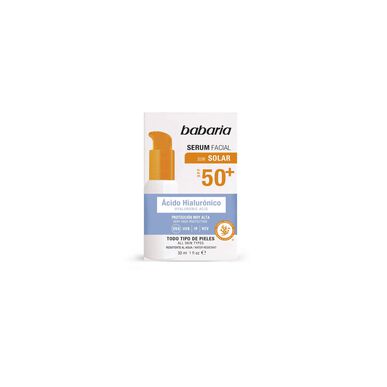 Babaria Aurinkovoide kasvoille SPF50 30 ml 30 ml