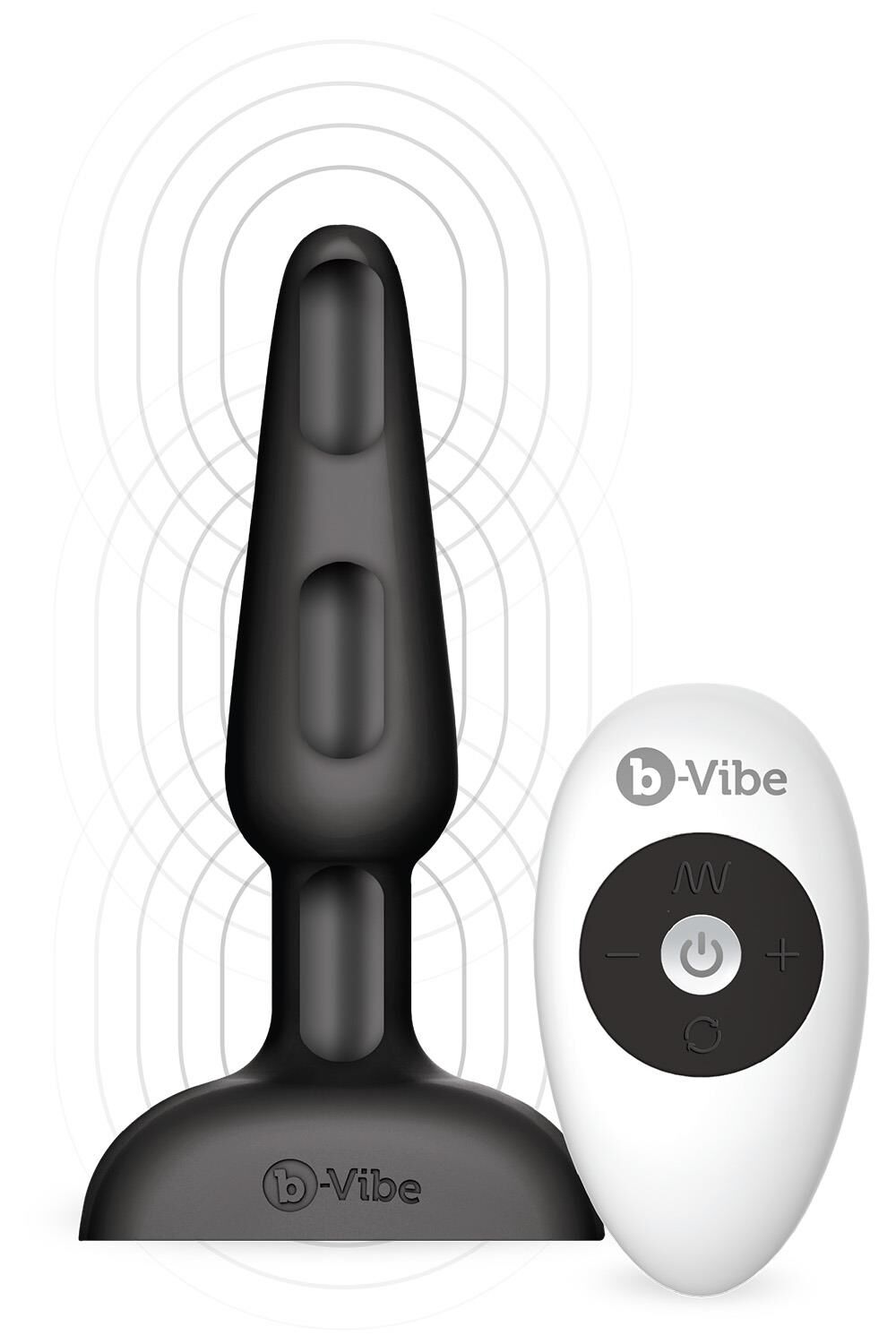 Vibračný kolík B-Vibe Trio čierny