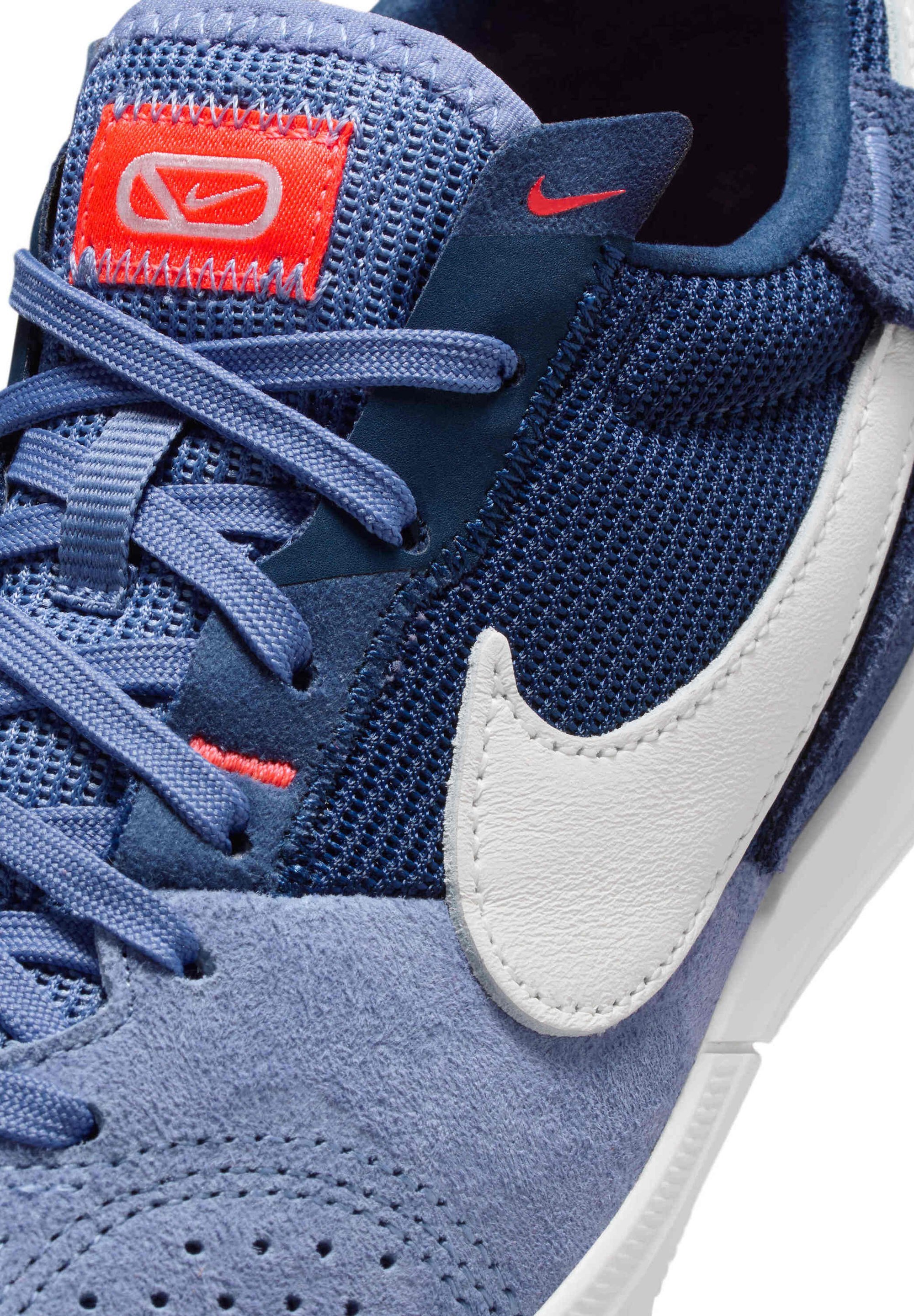 Nike Performance JR STREETGATO UNISEX - Innendørs fotballsko - purple slate/summit white/sanded purple