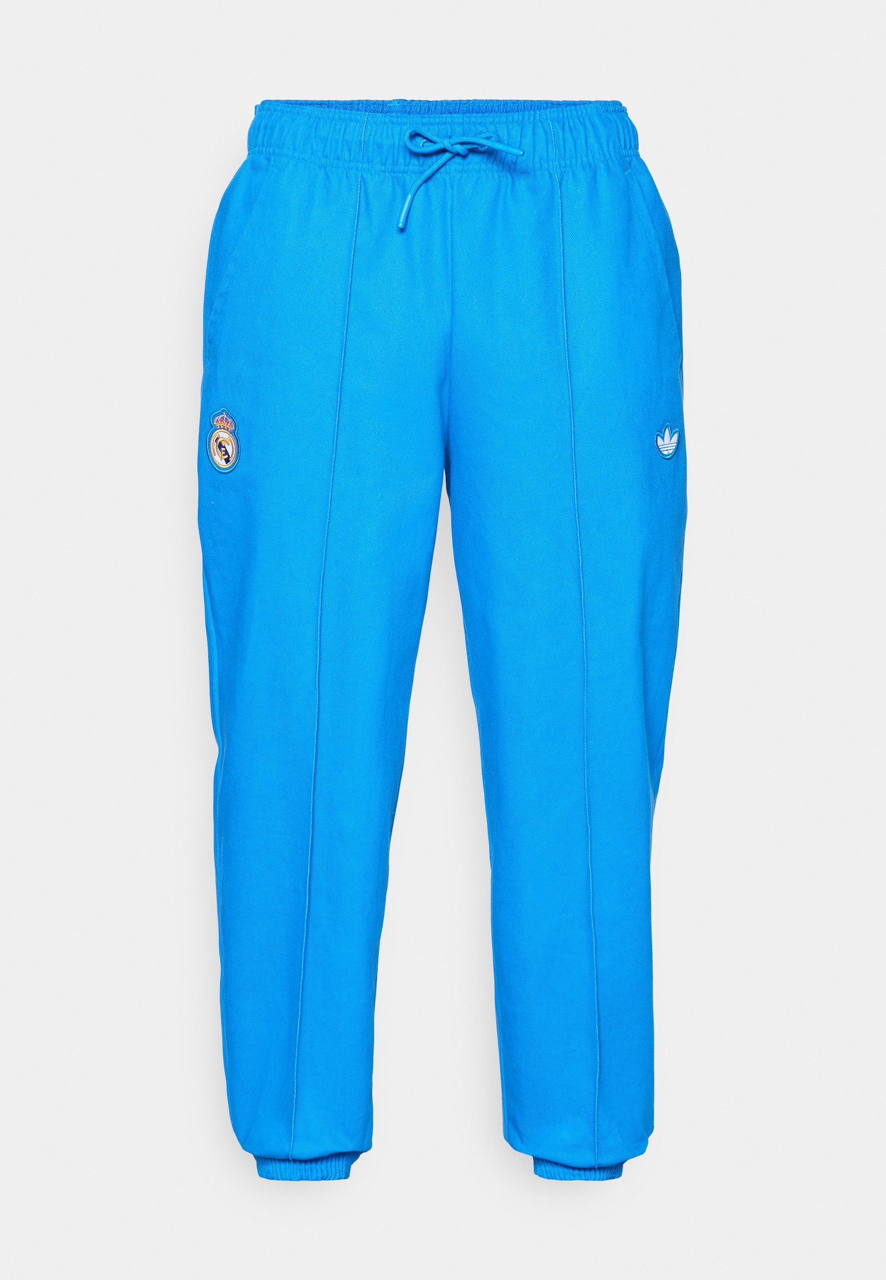 adidas Originals REAL MADRID ICON DRILL PANTS - Klubové oblečení - bluebird/white