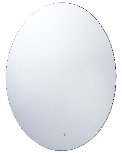 Lustro ścienne łazienkowe rama LED 60x80