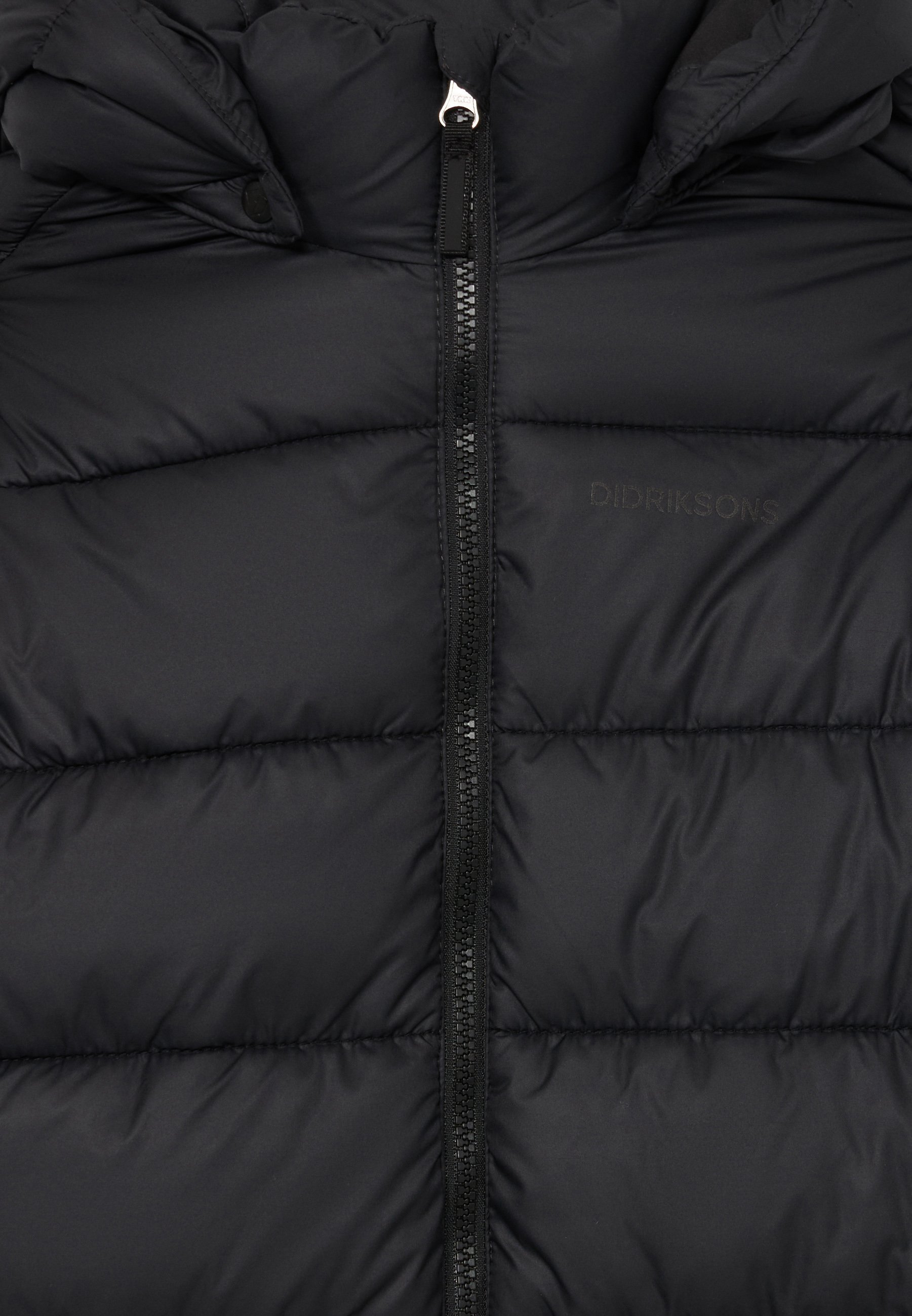 Didriksons SCORIA KIDS UNISEX - Talvemantel - must