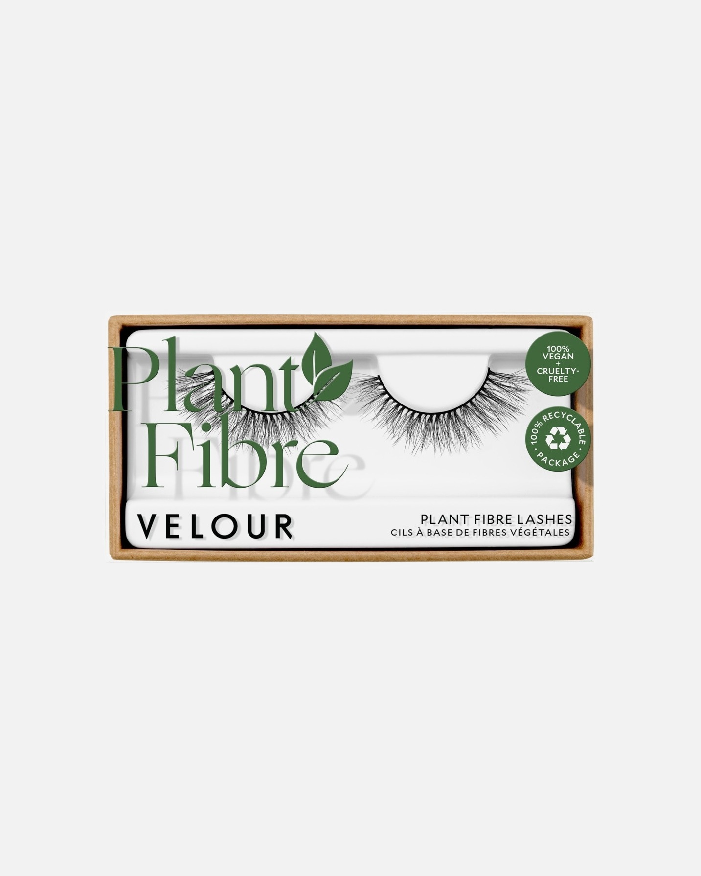 Umetne trepalnice Velour Beauty iz rastlinskih vlaken, Cloud Nine – 1 kos