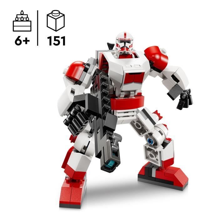 LEGO Star Wars 75448 Shock Trooper Clone Mech - Brinquedo de Construção para Maiores de 6 Anos