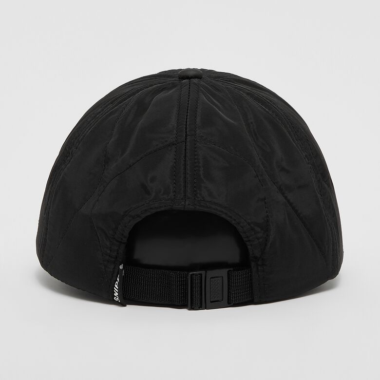Cappellino da baseball trapuntato con logo in evidenza