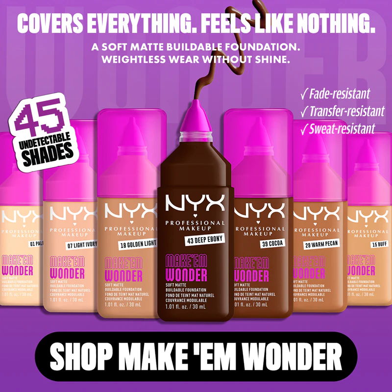 NYX Professional Makeup Make 'Em Wonder Light Mattifying Foundation