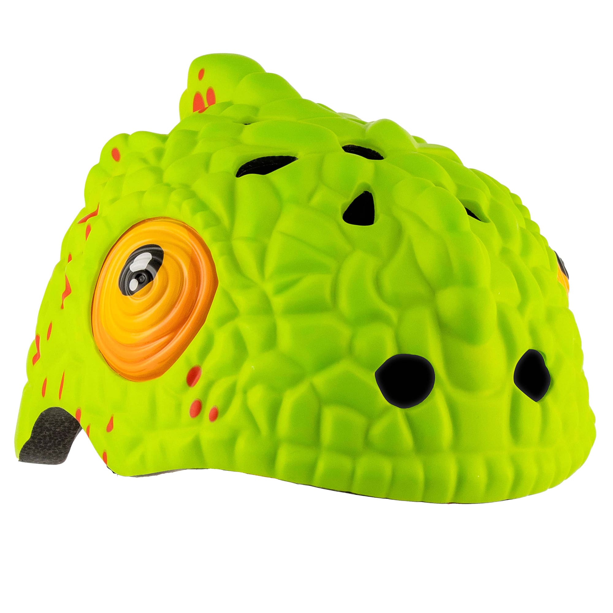 Casco De Bicicleta Crazy Safety  Camaleón