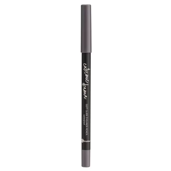 Kruidvat Extreme Drama 100 Smokey Grey vodootporna olovka za oči s mekim klizanjem 1,2 g