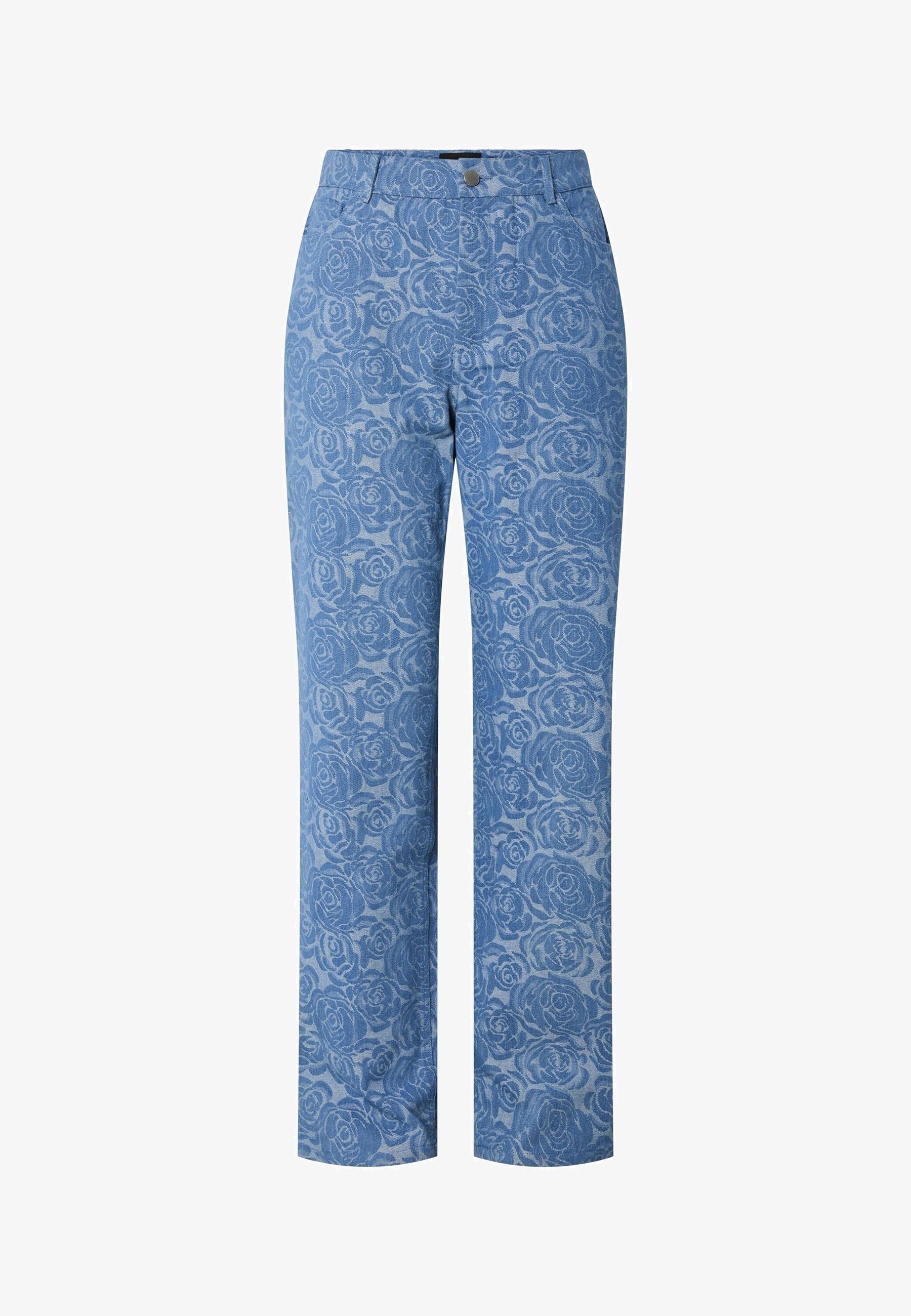 Jeansy Pieces Loosed fit - niebieskie