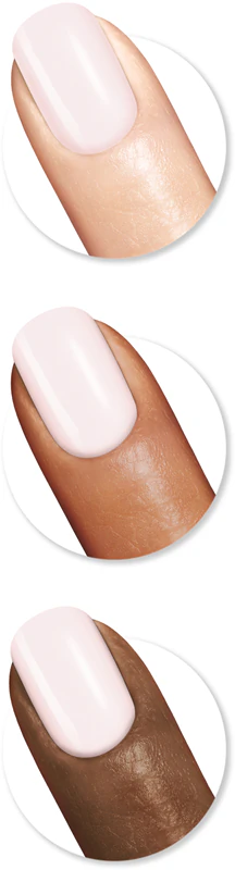Sally Hansen Bom. Gentil. Puro. Esmalte fortalecedor de longa duração.