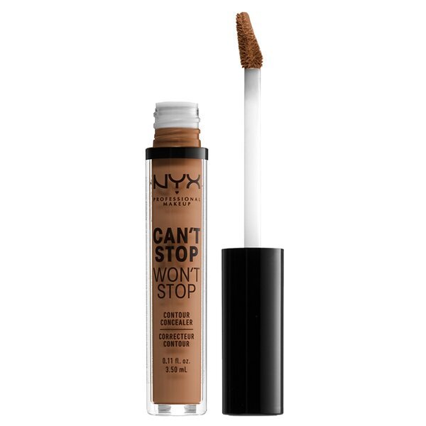 NYX Professional Makeup Can't Stop Won't Stop korektor za konture obraza 16 Mahogany 3,5 ml