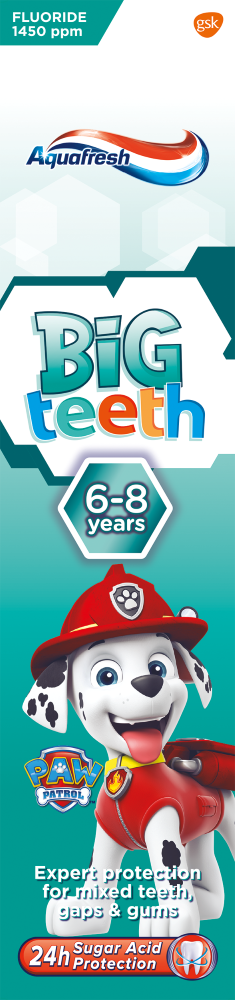 Aquafresh pasta za zube za djecu 6+ godina 50 ml My Big Teeth
