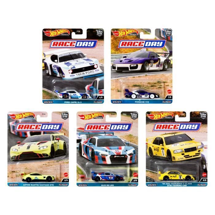 Hot Wheels - Véhicules Circuit Légends (Modèles aléatoires) - Petite Voiture  - 3 ans et + FPY86