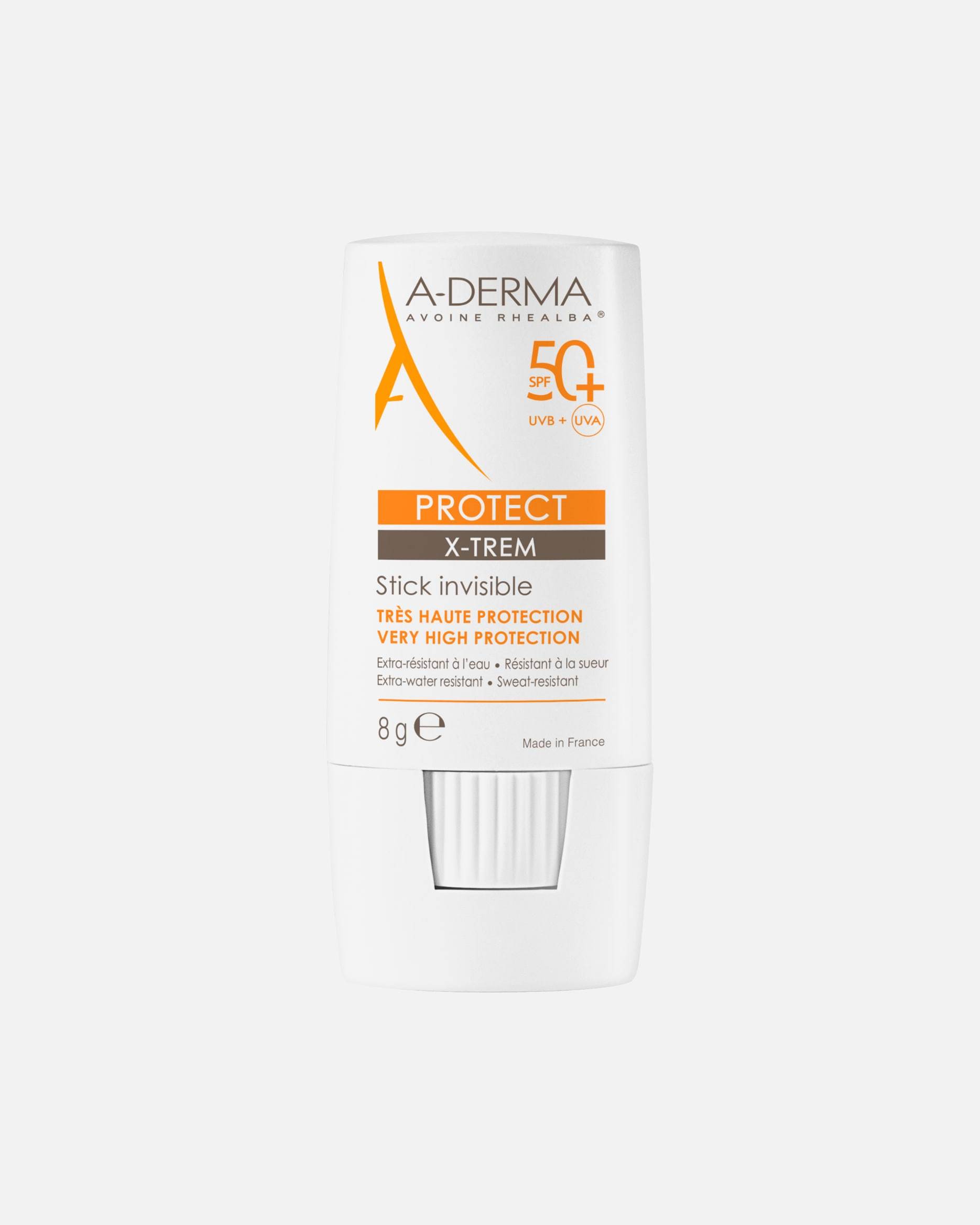 A-DERMA sončna krema v stiku X-TREM Invisible SPF50+ - 8 g