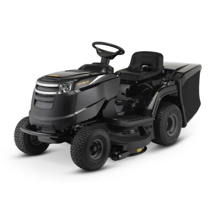 Tractor de jardín – Alpina – AT4 98 HA – Transmisión hidrostática, ancho de corte de 98 cm, descarga lateral/mulching