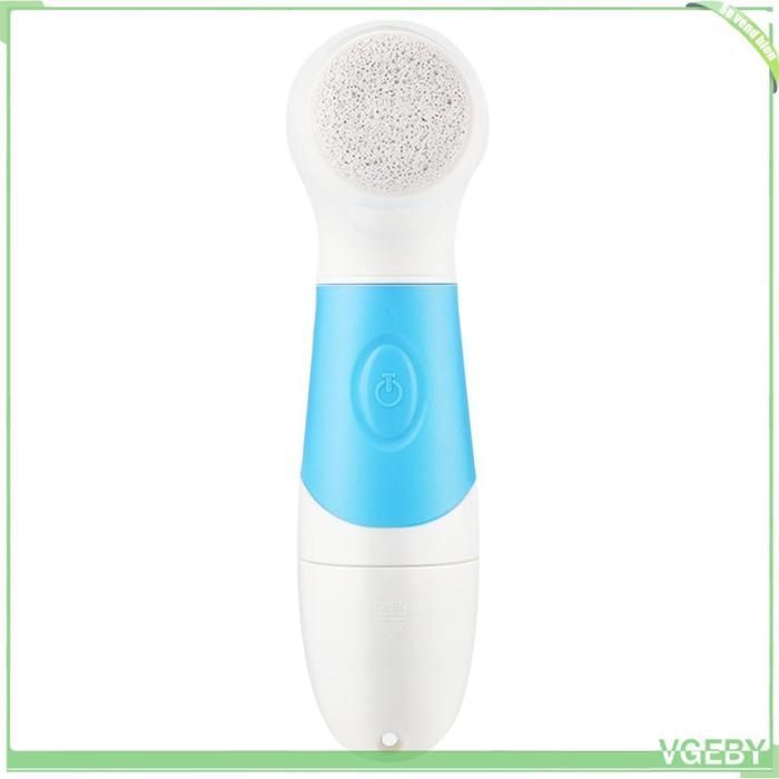 Spazzola elettrica per il viso - FAFEICY - 4 in 1 - Impermeabile - Senza fili (batteria AA) - 4 testine