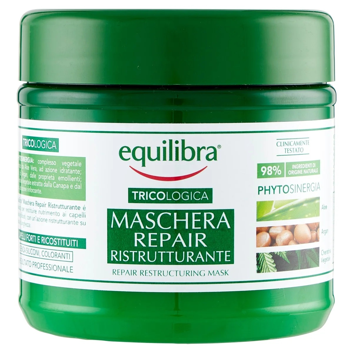 EQUILIBRA Equilibra Tricol Repair Mask 250 ml Máscara de reestruturação