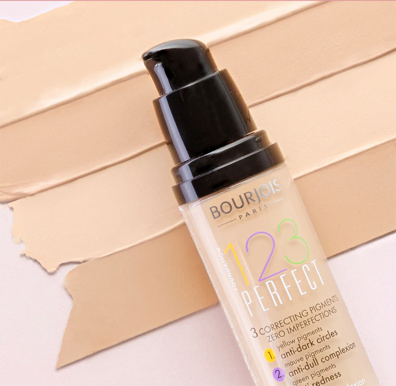 Base líquida Bourjois 123 Perfect para um look perfeito