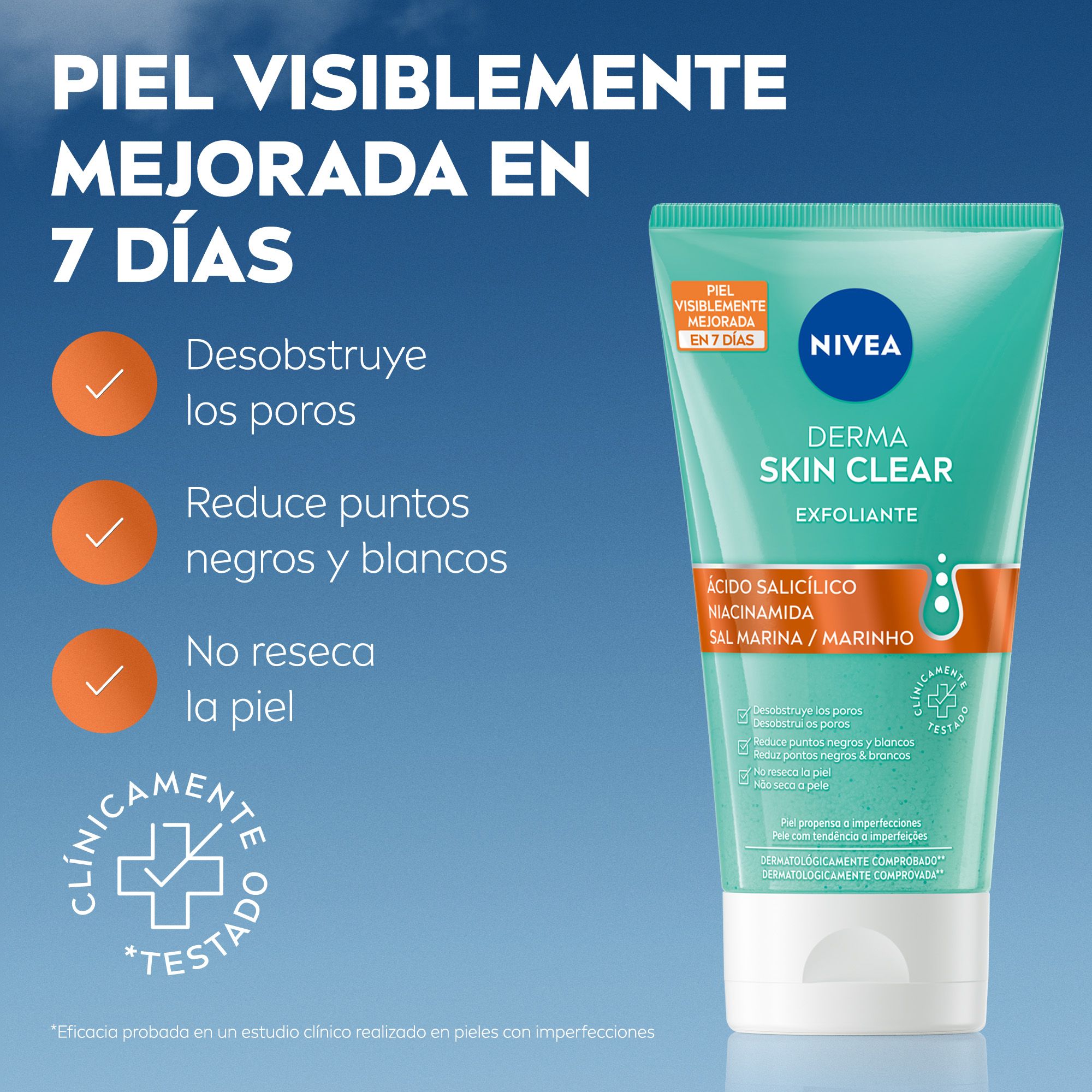Derma Skin Clear piling za lice Čišćenje lica