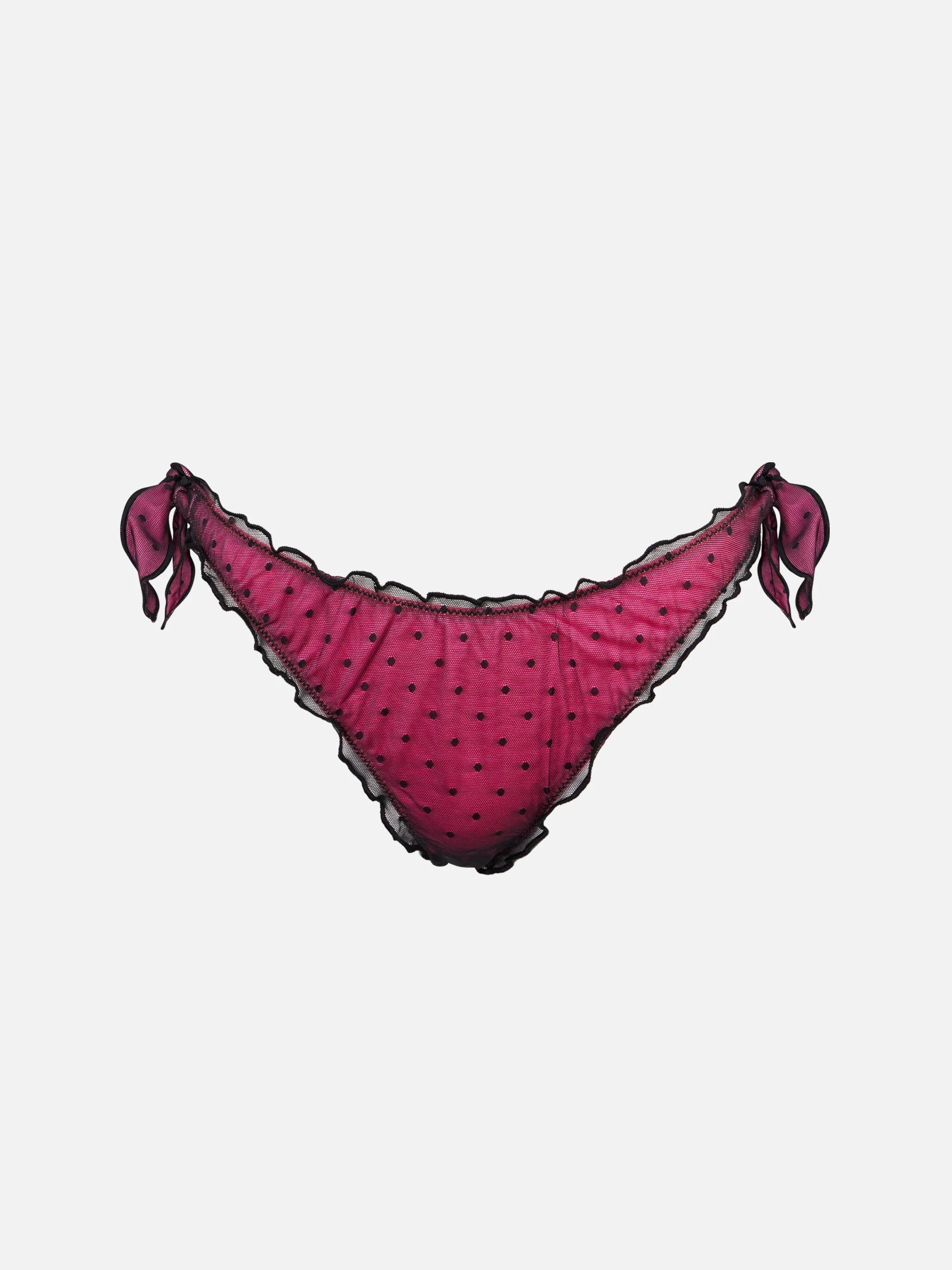 Braguita de baño rosa con tul