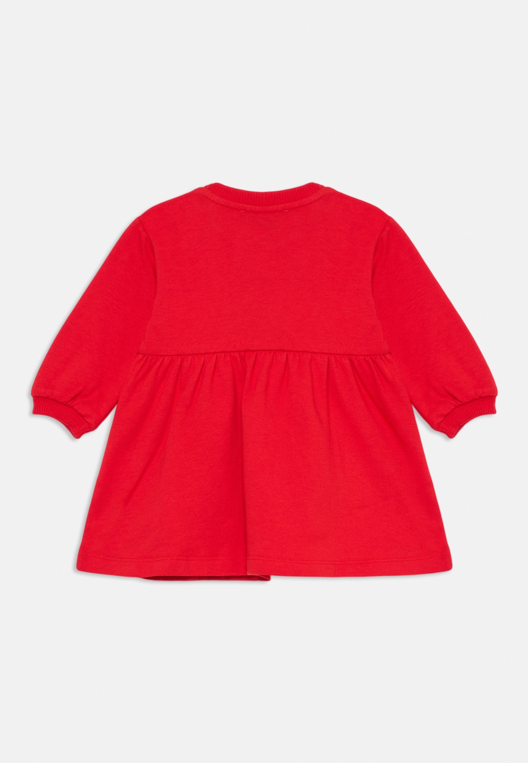 Robe-salopette MOSCHINO pour bébé - Rouge coquelicot