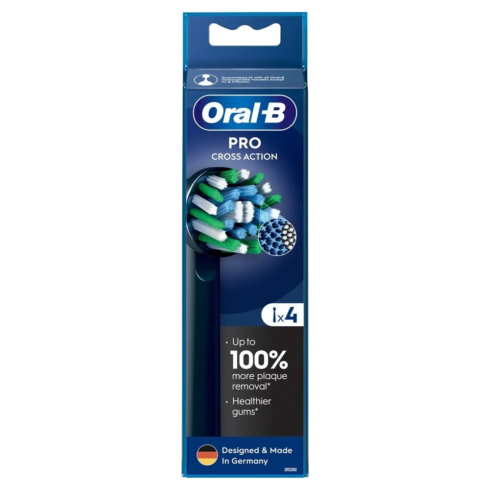 Oral-B EB50-4B Cross Końcówki do szczoteczki elektrycznej
