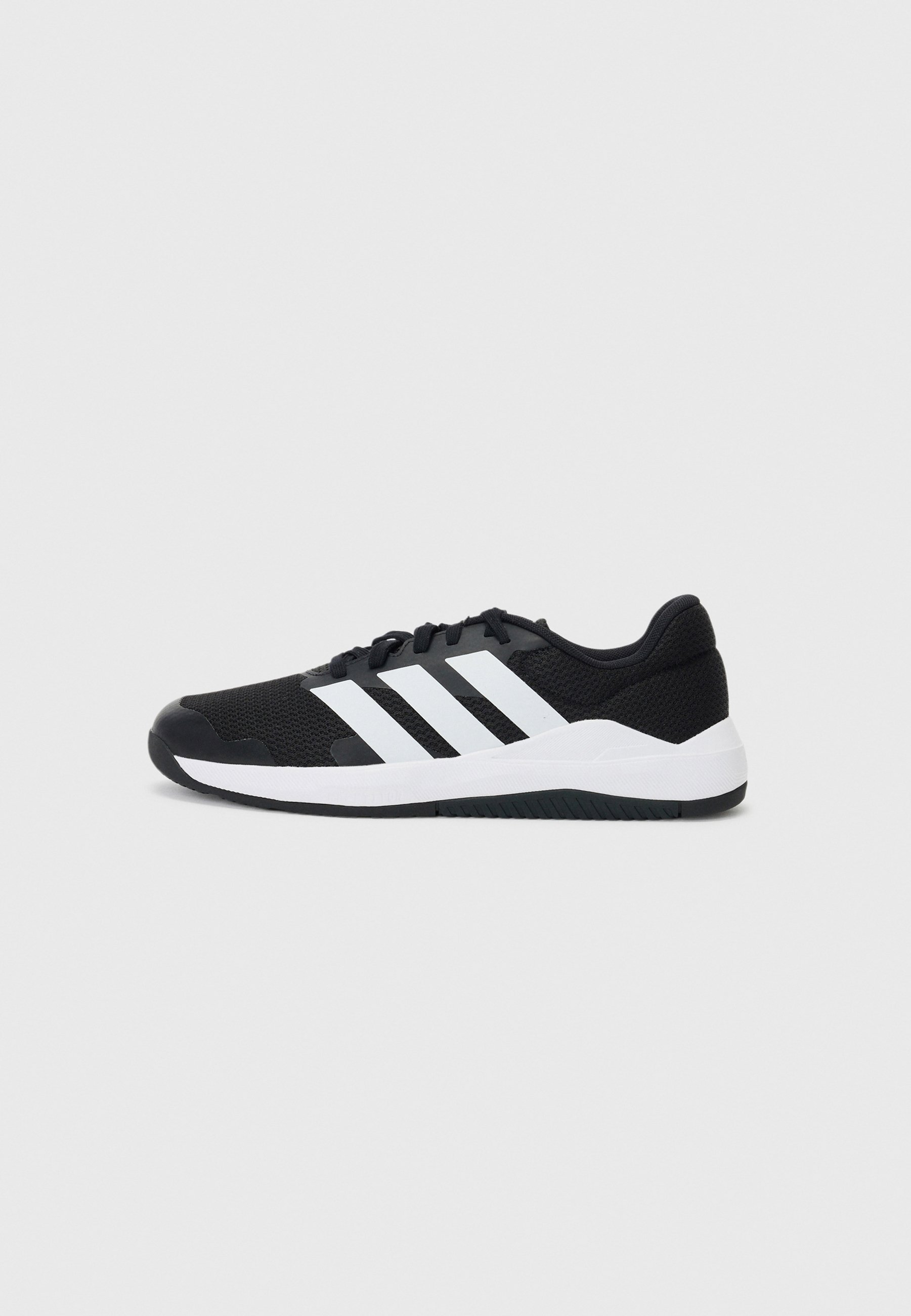 adidas Performance DROPSET BASE - Scarpa da allenamento - nero/bianco/rosso lucido