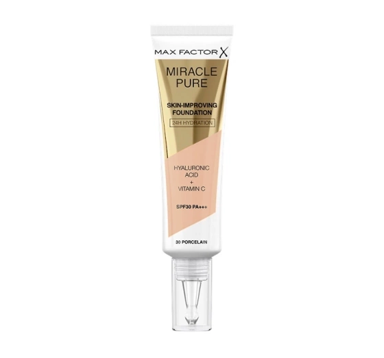 Max Factor Miracle Pure podkład poprawiający kondycję skóry 30 Porcelain 30 ml