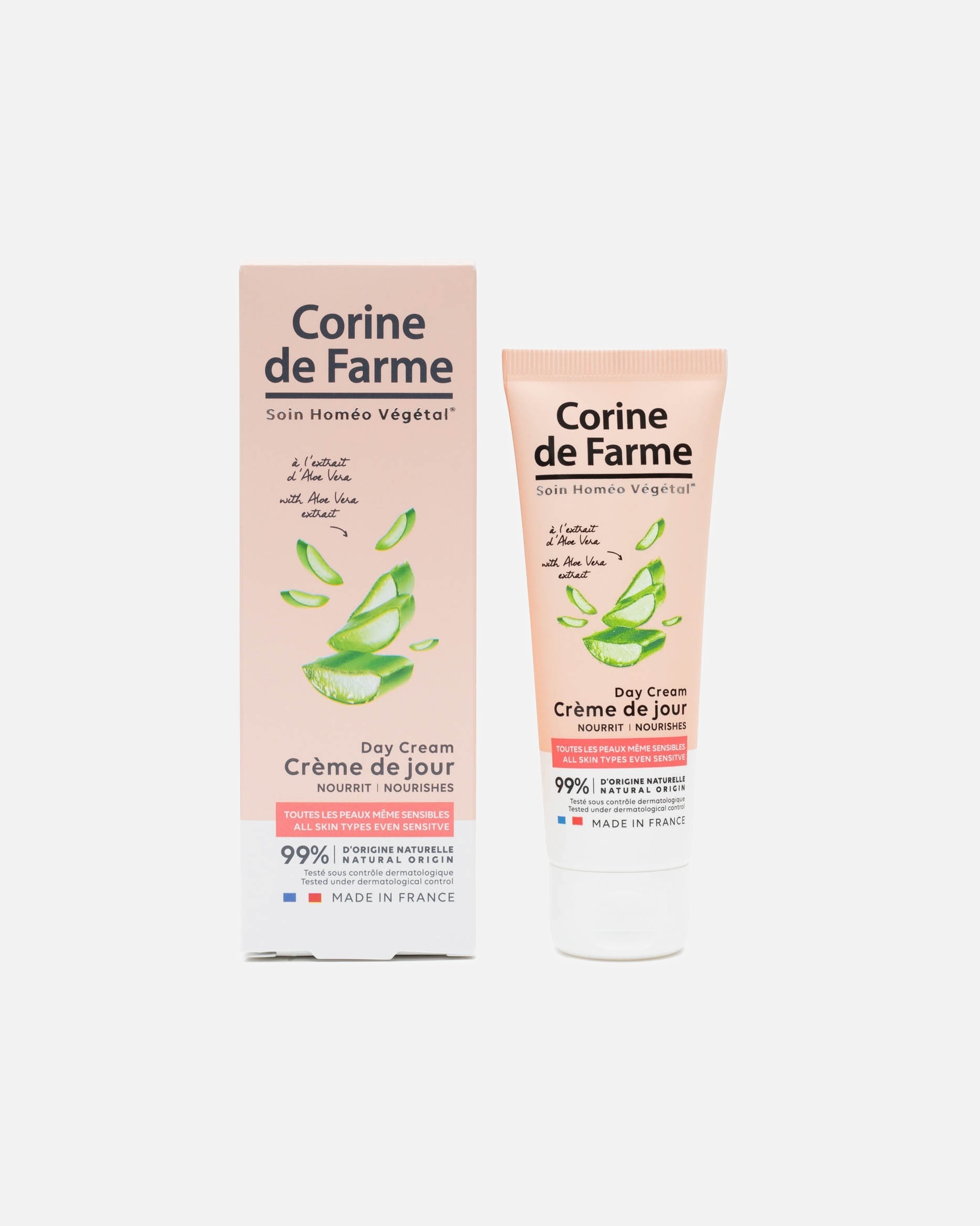 CORINE DE FARME Crème de Jour à l'extrait d'Aloe Vera