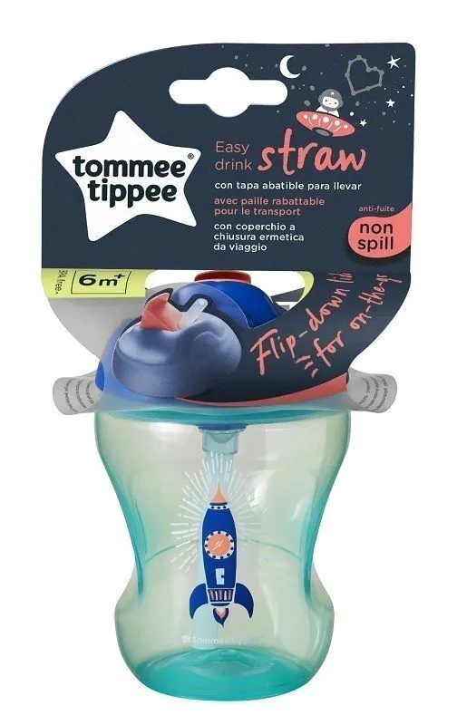 Tommee Tippee Kubek Treningowy ze Słomką 6M+ Boy