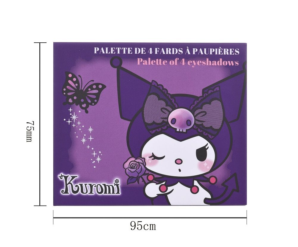 Hello Kitty Kuromi acu ēnu palete Acu ēnu paletes un grims