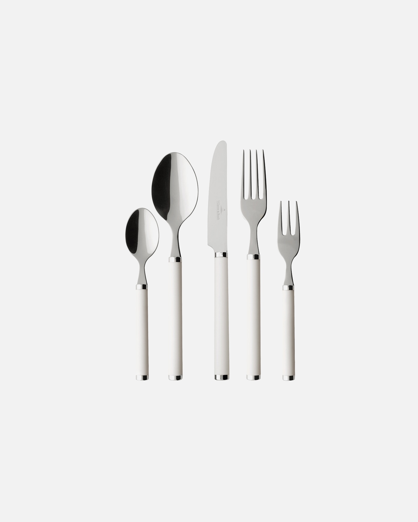 Sada příborů Villeroy & Boch, pouzdro na příbory, 30dílná, Play! White Pearl – 1 kus